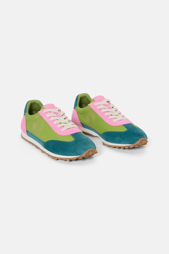 Image of Sneakers. Product name - Adler Sneaker Pear in Pear colour by brand - Gorman