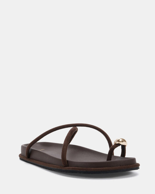 Image of Shoes. Product name - Raddix Espresso Suede in Espresso Suede colour by brand - Novo