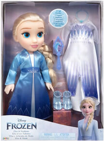 Image of Dolls. Product name - Disney Frozen Elsa Fashion Doll in colour by brand - Toymate