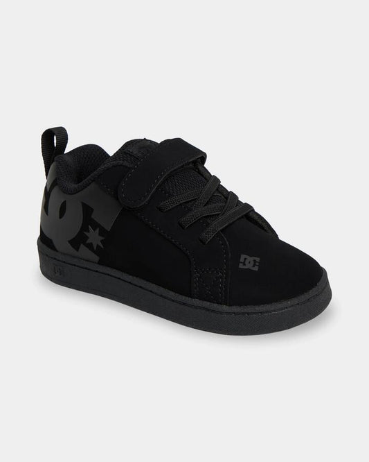 Image of Shoes. Product name - DC Shoes Toddler Cg V Black/Black/Black in Black/Black/Black colour by brand - DC Shoes