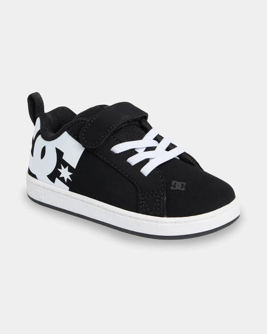 Image of Sneakers. Product name - DC Shoes Toddler Cg V Sneakers Black/White in Black/White colour by brand - DC Shoes