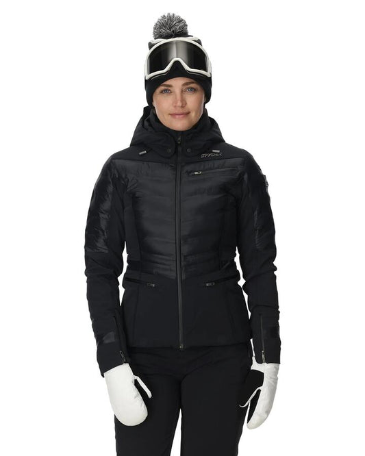 Image of Coats & Jackets. Product name - Spyder Granada Jacket Black in Black colour by brand - Spyder