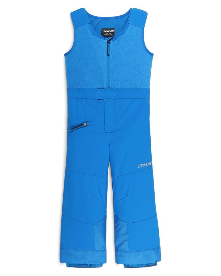 Image of a model wearing Pants. Product name - Spyder Boys 2-7 Expedition Snow Pants Cobalt in Cobalt colour by brand - Spyder