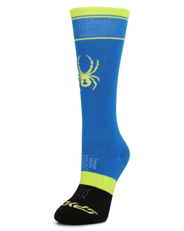 Image of Socks. Product name - Spyder Youth Bug Liner Ski Socks Cobalt in Cobalt colour by brand - Spyder