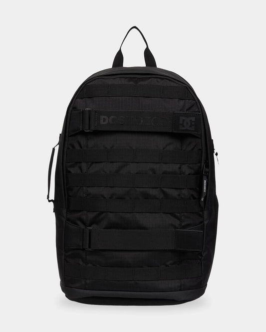 Image of Bags. Product name - DC Shoes Alpha Skate Backpack Black in Black colour by brand - DC Shoes