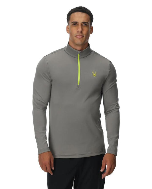 Image of Accessories. Product name - Spyder Prospect 1/2 Zip Storm in Storm colour by brand - Spyder