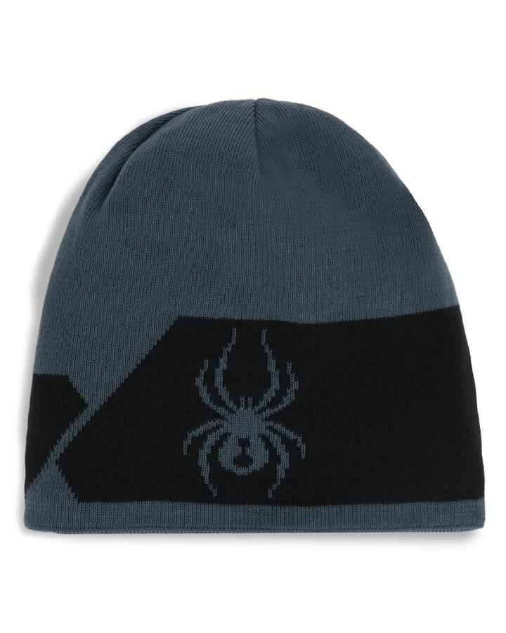 Image of Hats. Product name - Spyder Shelby Hat Slate Blue in Slate Blue colour by brand - Spyder