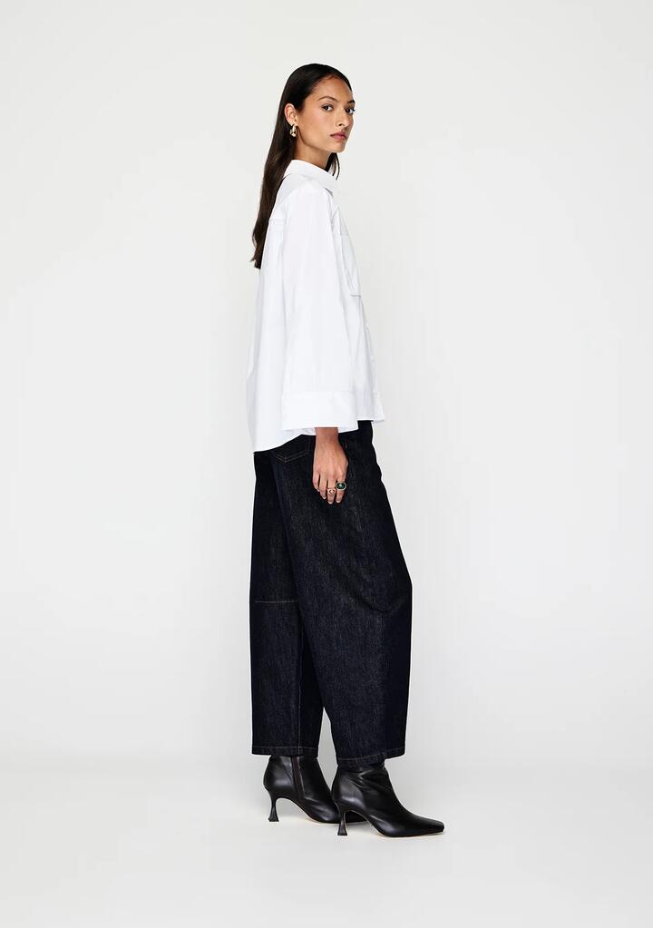 Image of Shirts. Productname: Amira Shirt | MOS The Label in Optic White colour by brand - MOS The Label