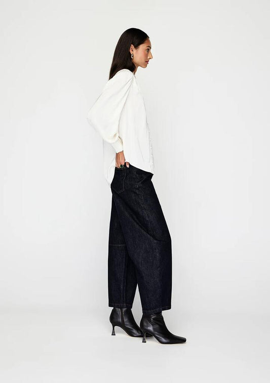 Image of Blouses. Productname: Lune Blouse | MOS The Label in Cream colour by brand - MOS The Label