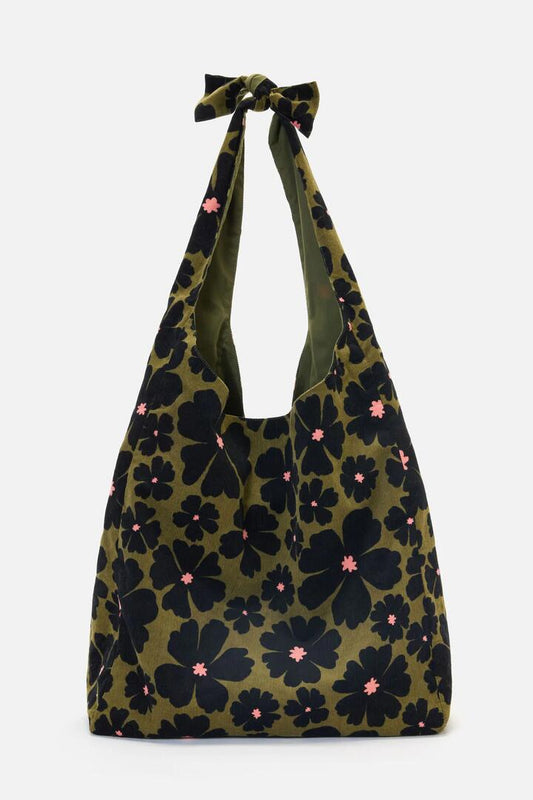 Image of Bags. Productname: Donna Cord Tie Tote Bag in Olive colour by brand - Princess Highway