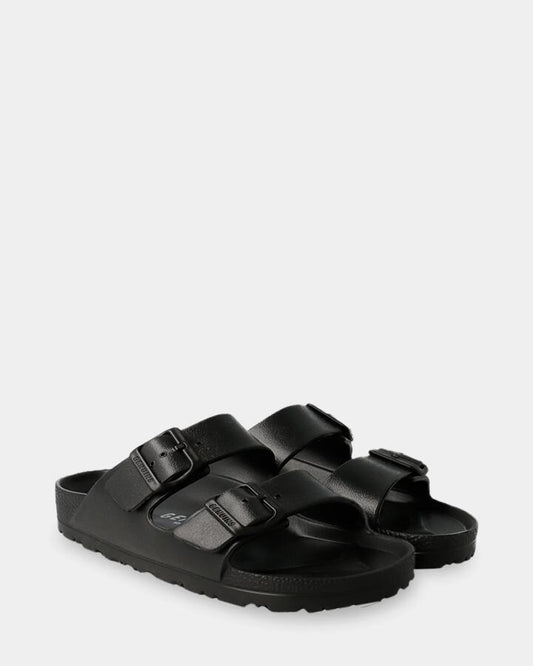 Image of Sandals. Product name - Genuins Mallorca Sandals Black in Black colour by brand - Genuins