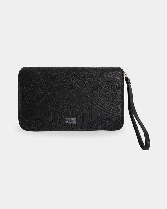 Image of Wallets & Money Clips. Product name - Billabong Womens Tropical Rhapsody Wallet Black in Black colour by brand - Billabong