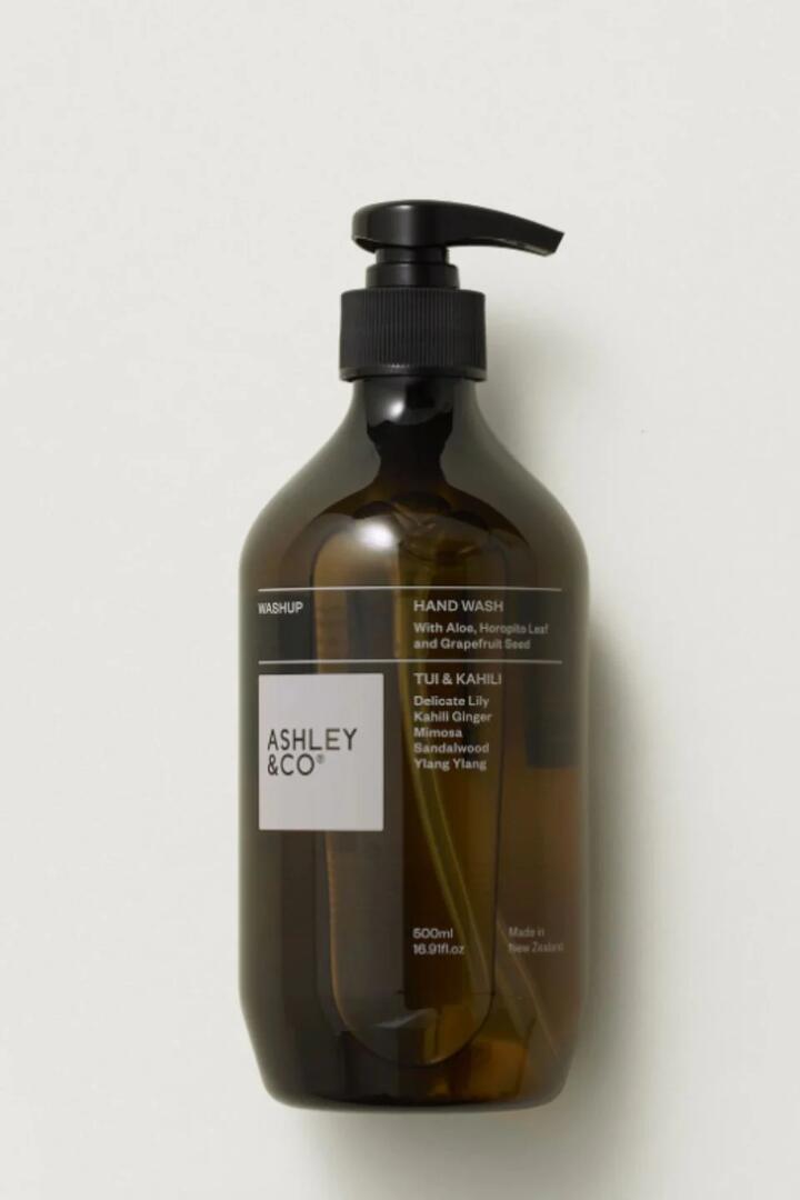 Image of Health & Beauty. Product name - Washup Tui + Kahili Handwash in colour by brand - Ashley & Co