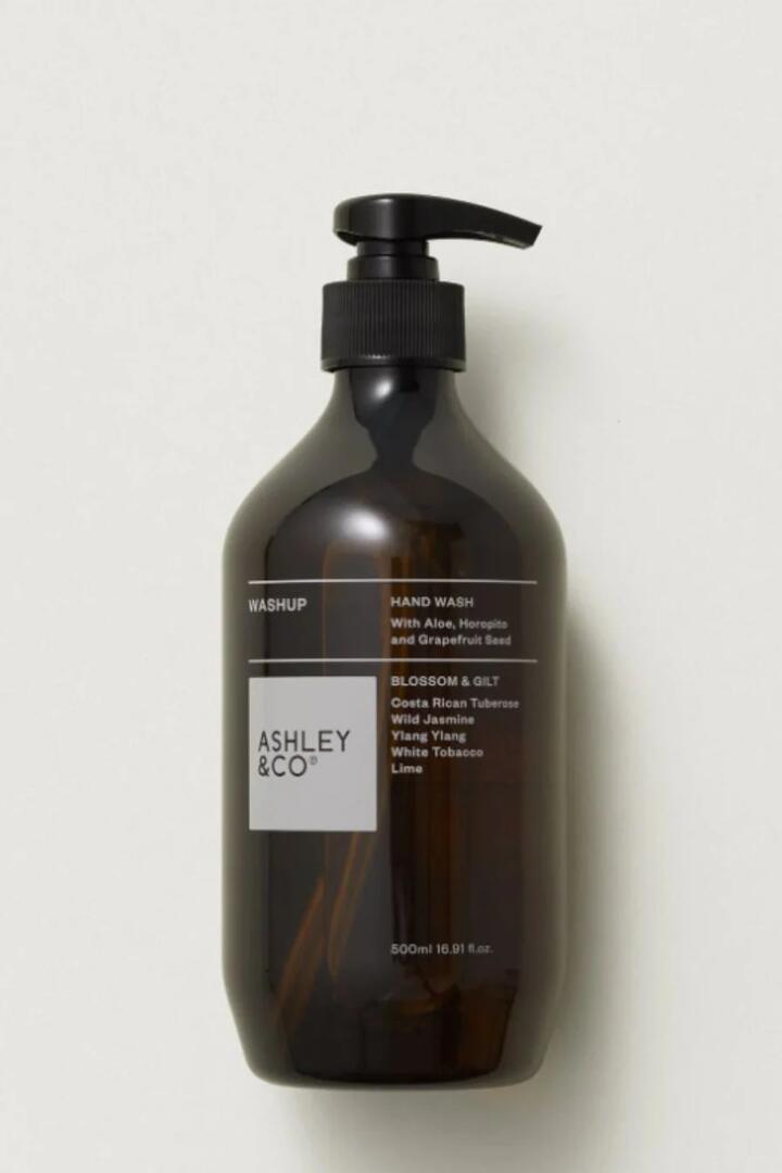 Image of Health & Beauty. Product name - Washup Blossom + Gilt Handwash in colour by brand - Ashley & Co