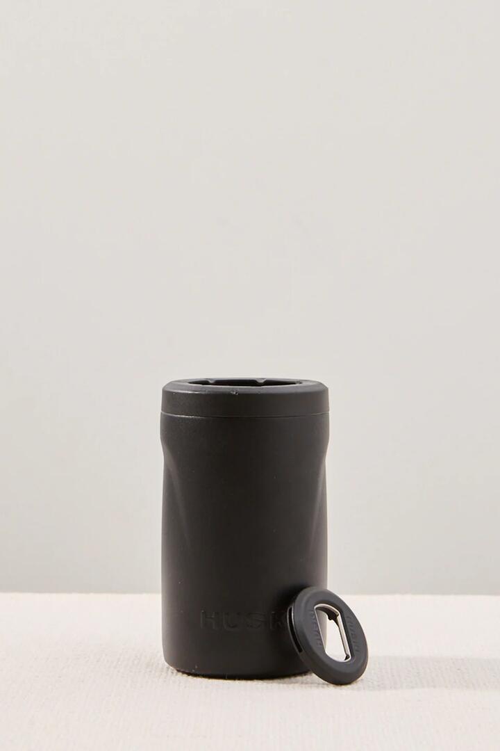 Image of Water Bottles. Product name - Black Beer Cooler in Black colour by brand - Huski