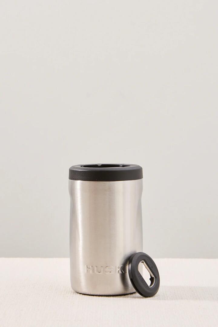 Image of Shoes. Product name - Brushed Stainless Beer Cooler in Brushed Stainless colour by brand - Huski