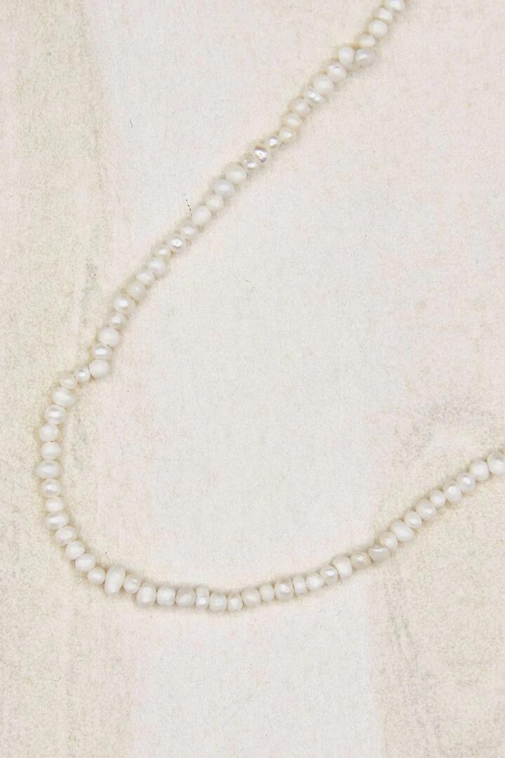 Image of Jewelry. Product name - Muse Freshwater Pearl Gold Layering Necklace in Gold colour by brand - Love Lunamei