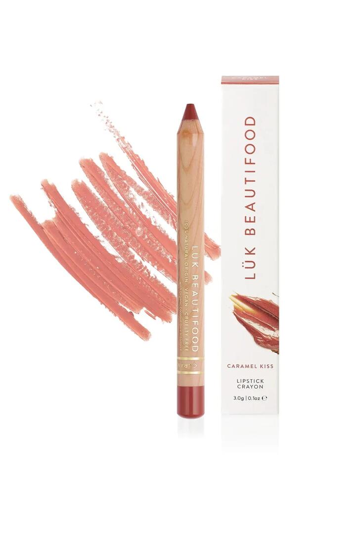 Image of Health & Beauty. Product name - Caramel Kiss 3g Lipstick Crayon in colour by brand - Luk Beautifood