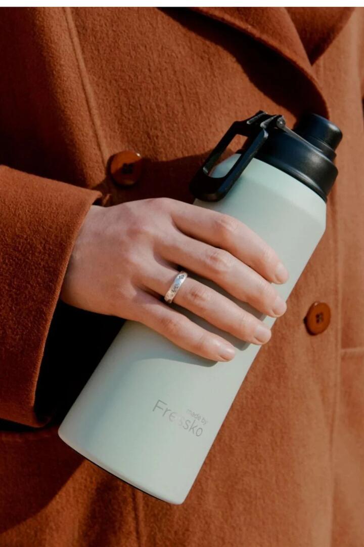 Image of Water Bottles. Product name - Core SS Sage 1Ltr Drink Bottle in colour by brand - Fressko