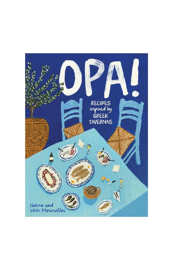 Image of Books. Product name - Opa! Recipes Inspired by Greek Tavernas in colour by brand - Flying Kiwi
