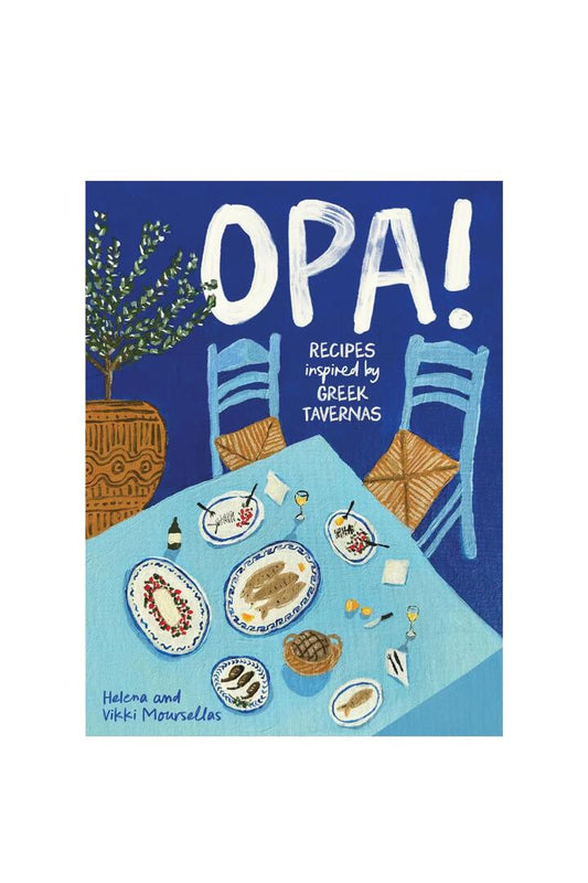 Image of Books. Product name - Opa! Recipes Inspired by Greek Tavernas in colour by brand - Flying Kiwi
