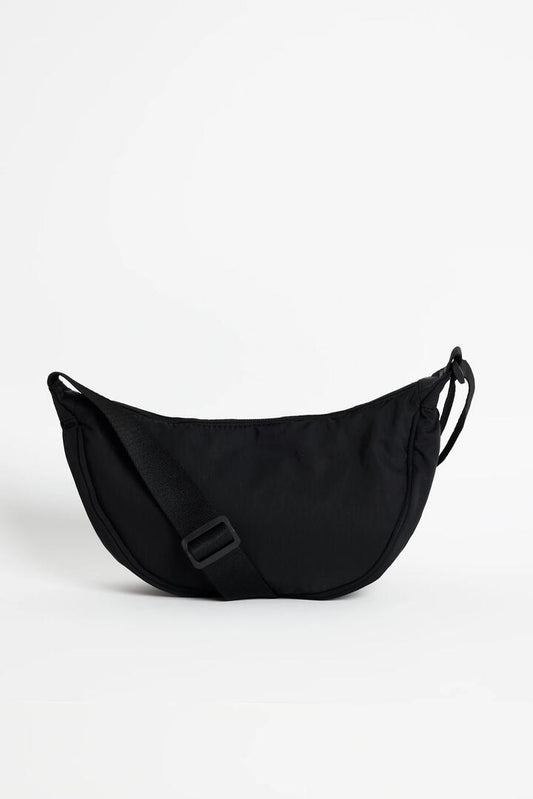 Image of Bags. Product name - Urban Black Rounded Crossbody Bag in Black colour by brand - Among the Brave
