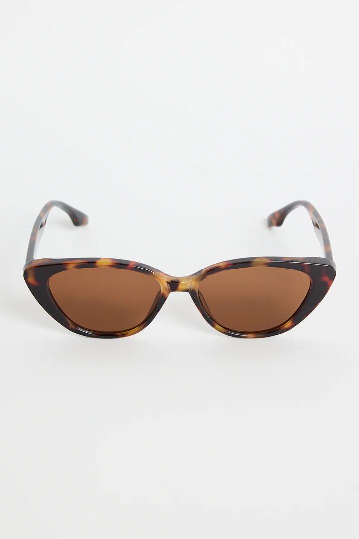Image of Sunglasses. Product name - Barcelona Brown Tort Cat Eye Sunglasses in Brown colour by brand - Among the Brave