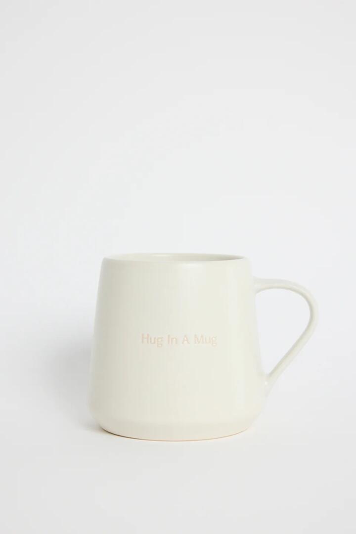 Image of Kitchen & Dining. Product name - Hug In A Mug Natural Mug in colour by brand - Willow & Mae