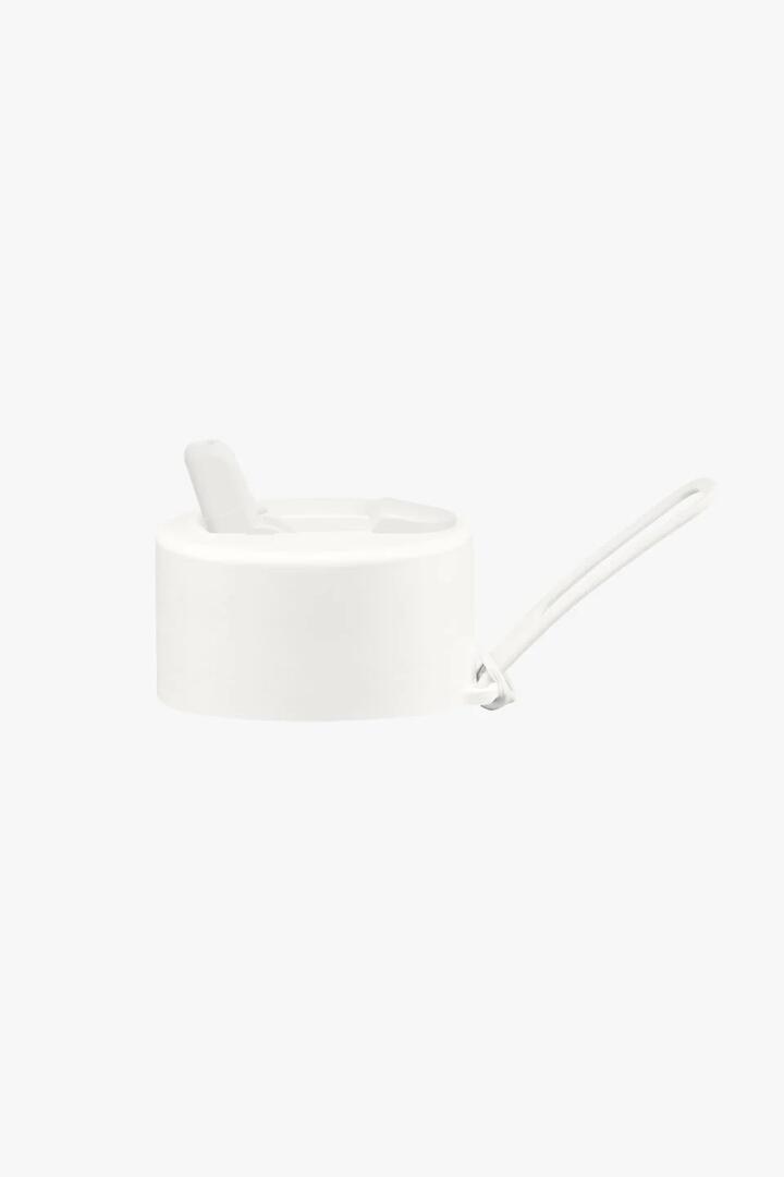 Image of Slippers. Product name - Cloud White Flip Lid Pack in White colour by brand - Frank Green