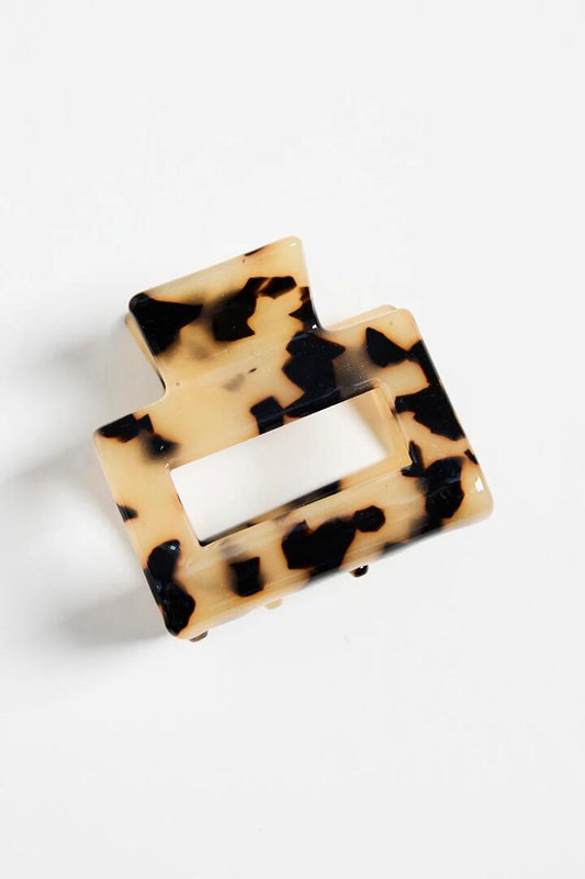 Image of Hair Accessories. Product name - Tort Small Claw Clip in colour by brand - Humble + Heart