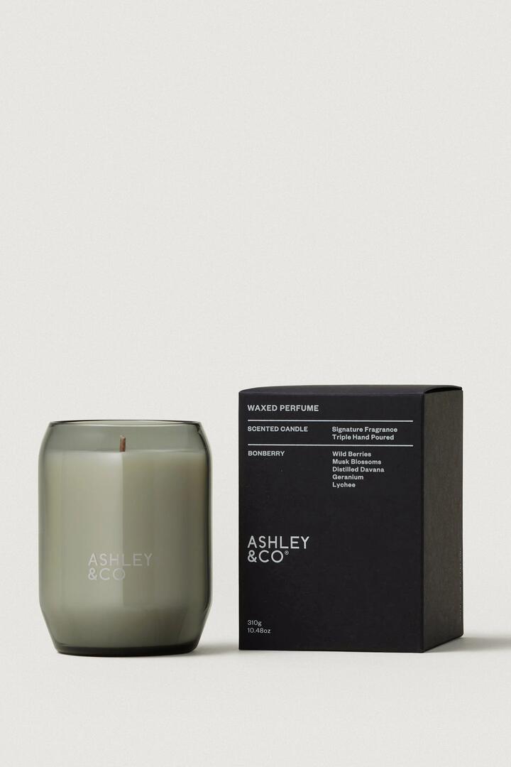 Image of Perfumes & Colognes. Product name - Natural Waxed Bonberry Perfume Candle in colour by brand - Ashley & Co