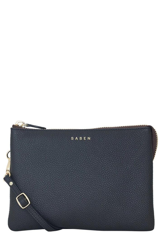 Image of Bags. Product name - Tillys Big Sis Crossbody Black Large Clutch in Black colour by brand - Saben