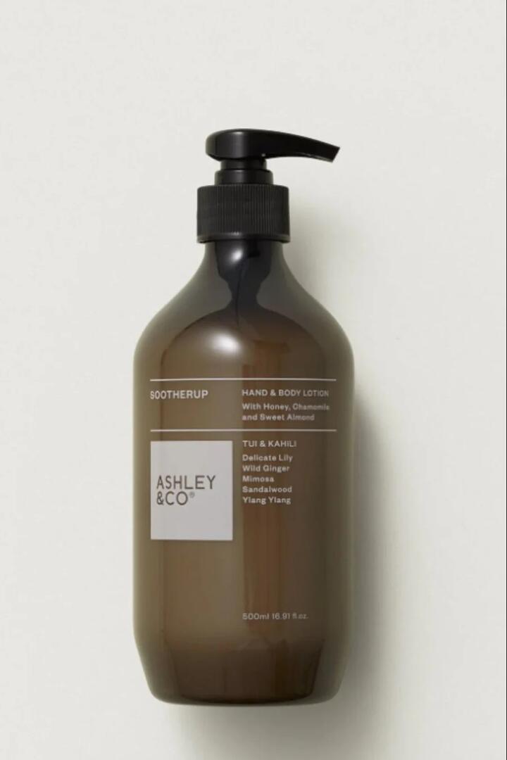 Image of Health & Beauty. Product name - Soother Up Tui + Kahili Hand Body Lotion 500ml in colour by brand - Ashley & Co