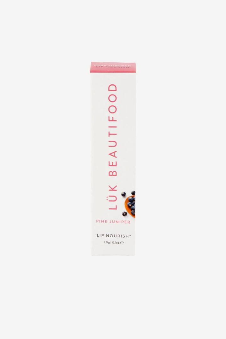 Image of Health & Beauty. Product name - Pink Juniper Natural 3g Lip Nourish in Pink colour by brand - Luk Beautifood