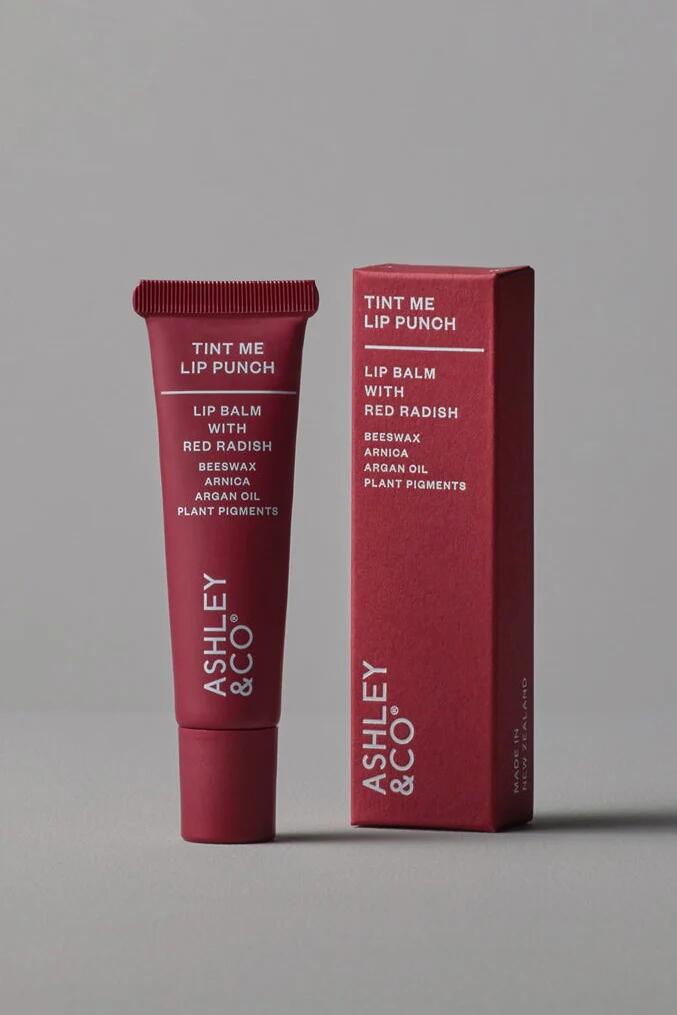 Image of Health & Beauty. Product name - Tint Me Red Raddish Lip Balm in Red colour by brand - Ashley & Co