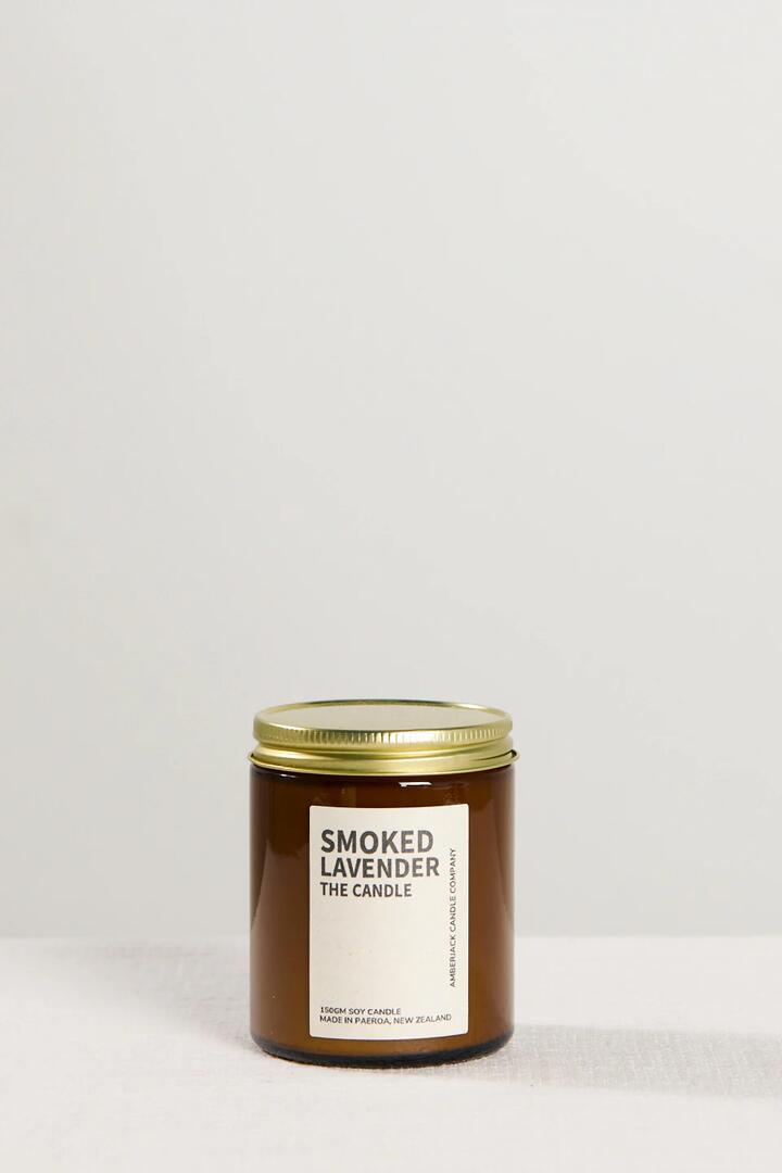 Image of Perfumes & Colognes. Product name - Smoked Lavender 150gm Candle in colour by brand - Amberjack