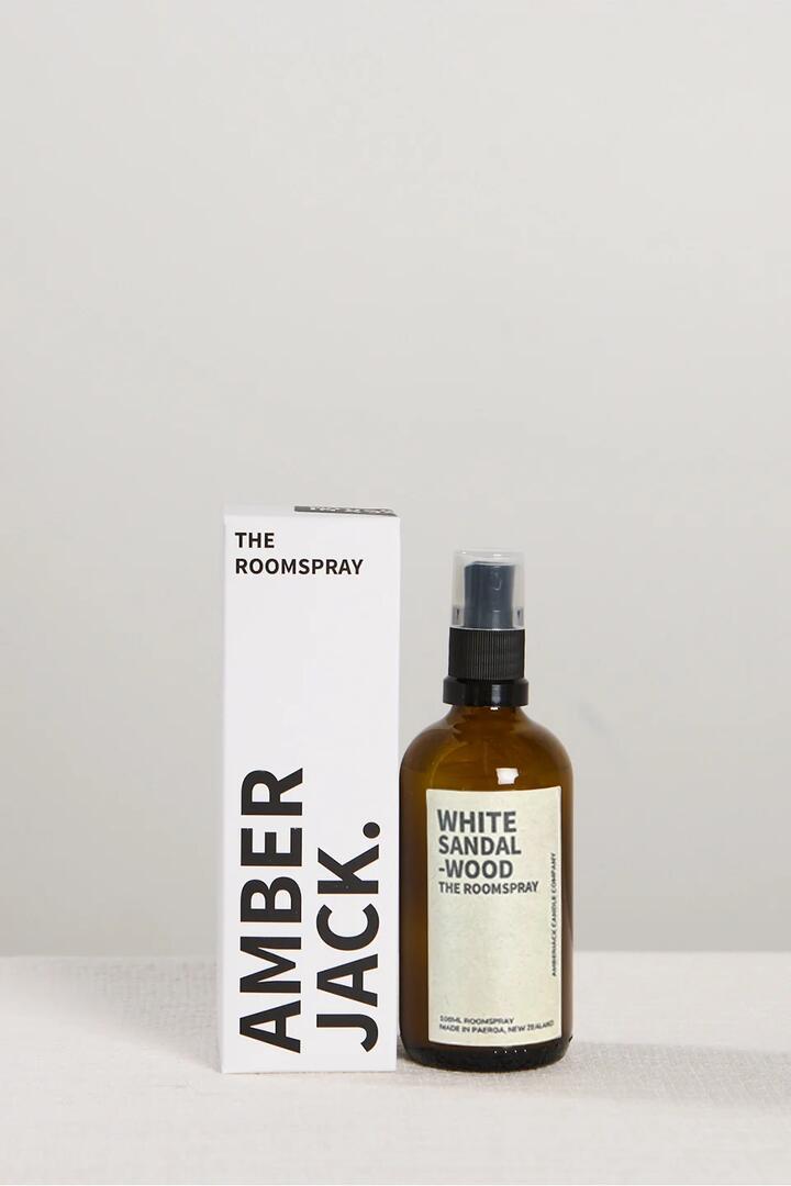 Image of Perfumes & Colognes. Product name - White Sandalwood 100ml Room Spray in White colour by brand - Amberjack