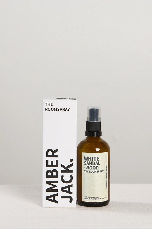 Image of Perfumes & Colognes. Product name - White Sandalwood 100ml Room Spray in White colour by brand - Amberjack