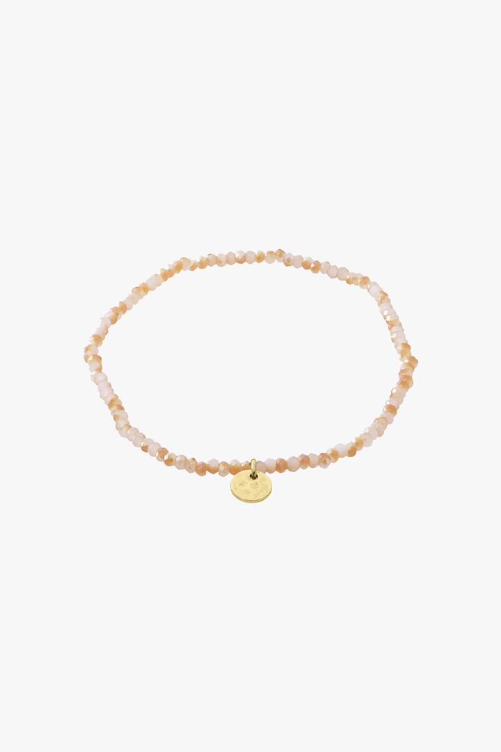 Image of Jewelry. Product name - Indie Rose Gold Plated Bracelet in Gold colour by brand - Pilgrim