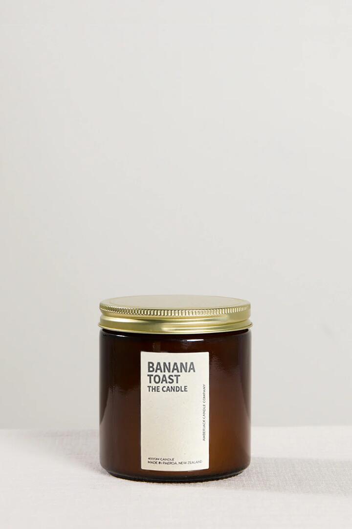 Image of Perfumes & Colognes. Product name - Banana Toast 400gm Candle in colour by brand - Amberjack