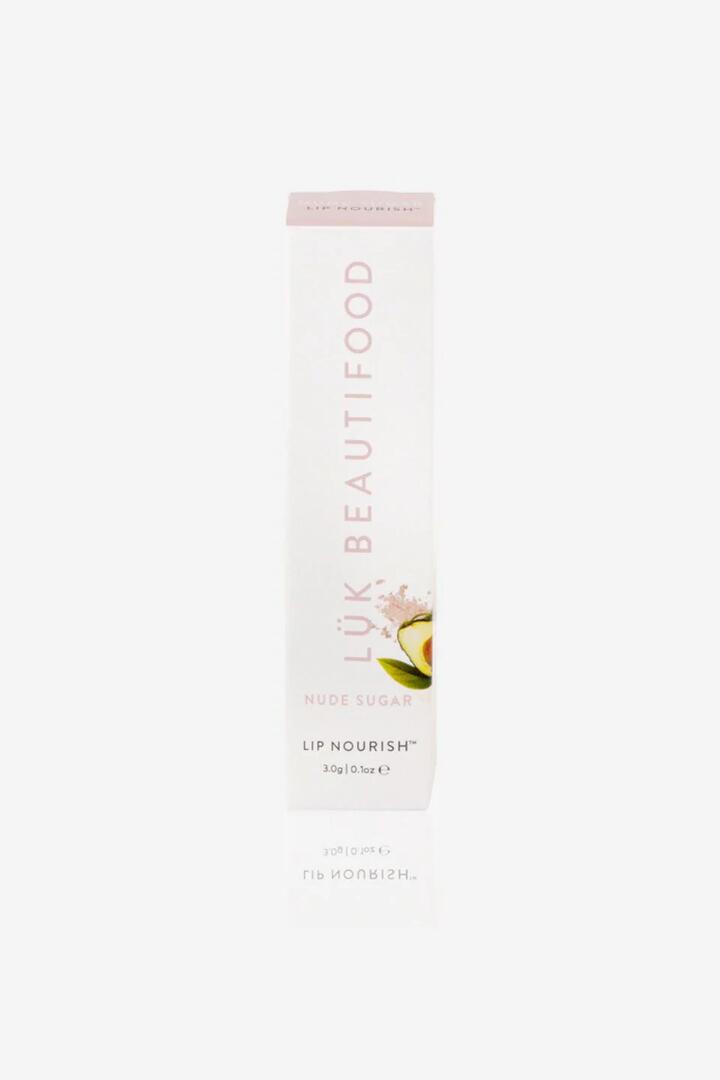 Image of Health & Beauty. Product name - Nude Sugar Natural 3g Lip Nourish in Nude Sugar colour by brand - Luk Beautifood