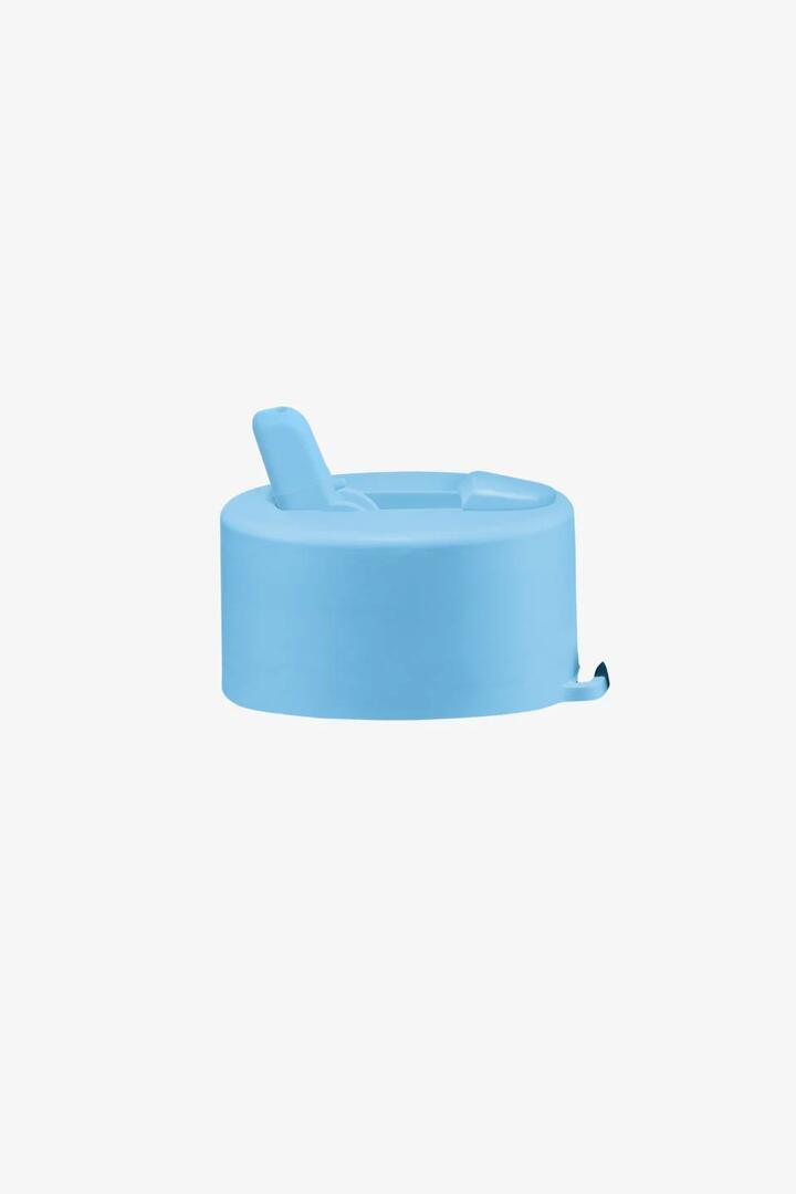 Image of Slippers. Product name - Sky Blue Flip Lid Pack in Blue colour by brand - Frank Green