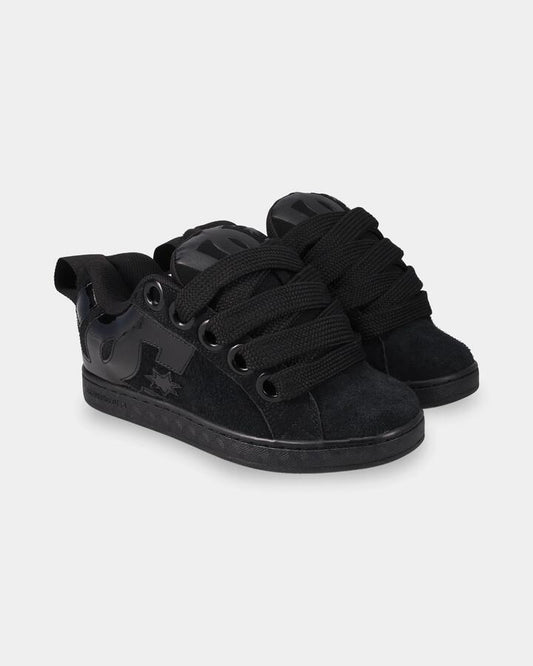 Image of Sneakers. Product name - DC Shoes Womens Cg Puff Sneakers Black/Black/Black in Black/Black/Black colour by brand - DC Shoes