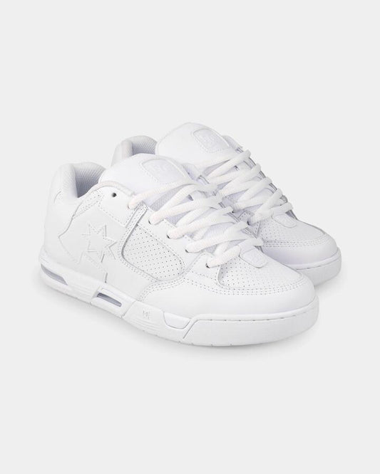 Image of Shoes. Product name - DC Shoes Womens Dc Command Skate Shoes White/White in White/White colour by brand - DC Shoes