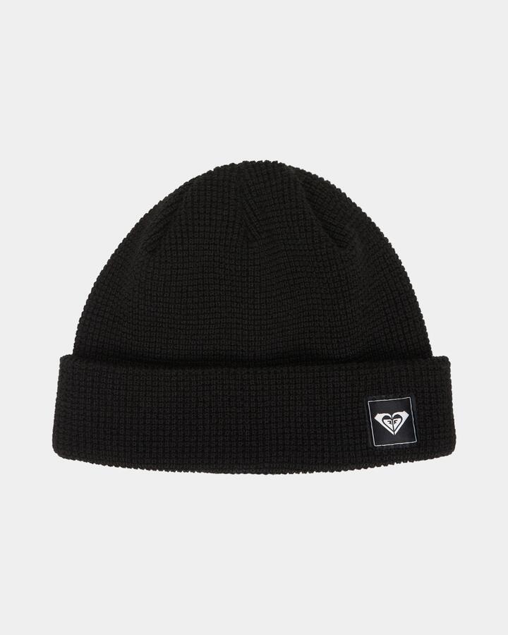 Image of Hats. Product name - Roxy Womens Winter Spark Beanie Anthracite in Anthracite colour by brand - Roxy