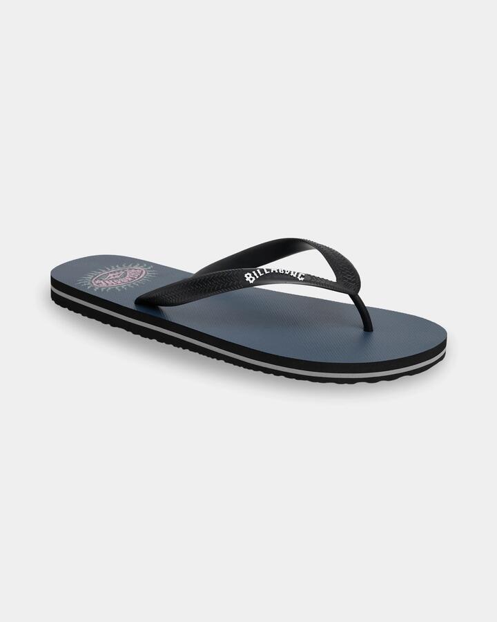 Image of Sandals. Product name - Billabong Mens Tides Thongs Dark Indigo in Dark Indigo colour by brand - Billabong