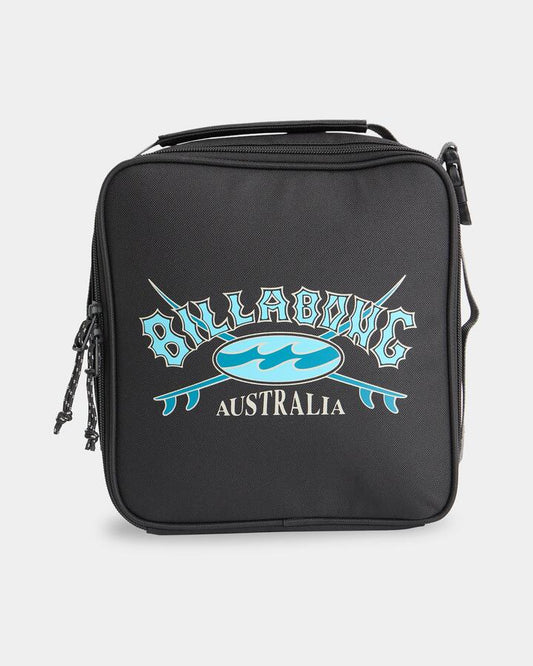 Image of Accessories. Product name - Billabong Mens All Day Lunch Box Black in Black colour by brand - Billabong