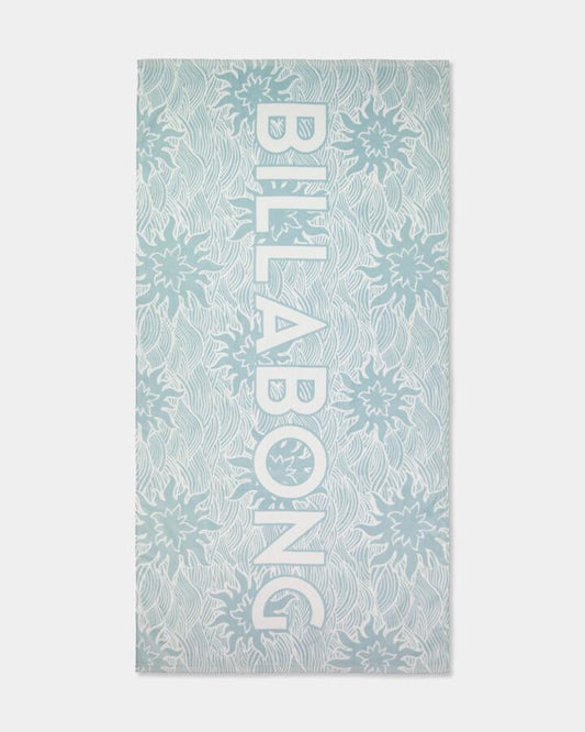 Image of Towels. Product name - Billabong Hazy Days Beach Towel Blue Light in Blue Light colour by brand - Billabong