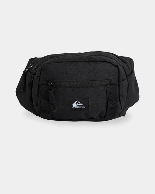 Image of Bags. Product name - Quiksilver Mens Lone Walker Bum Bag Black in Black colour by brand - Quiksilver