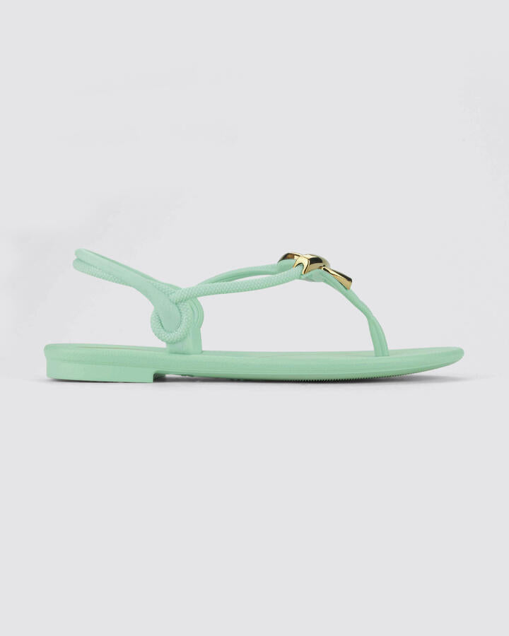 Image of Sandals. Product name - Enlace Sandal Mint Grendha in Mint colour by brand - Ipanema